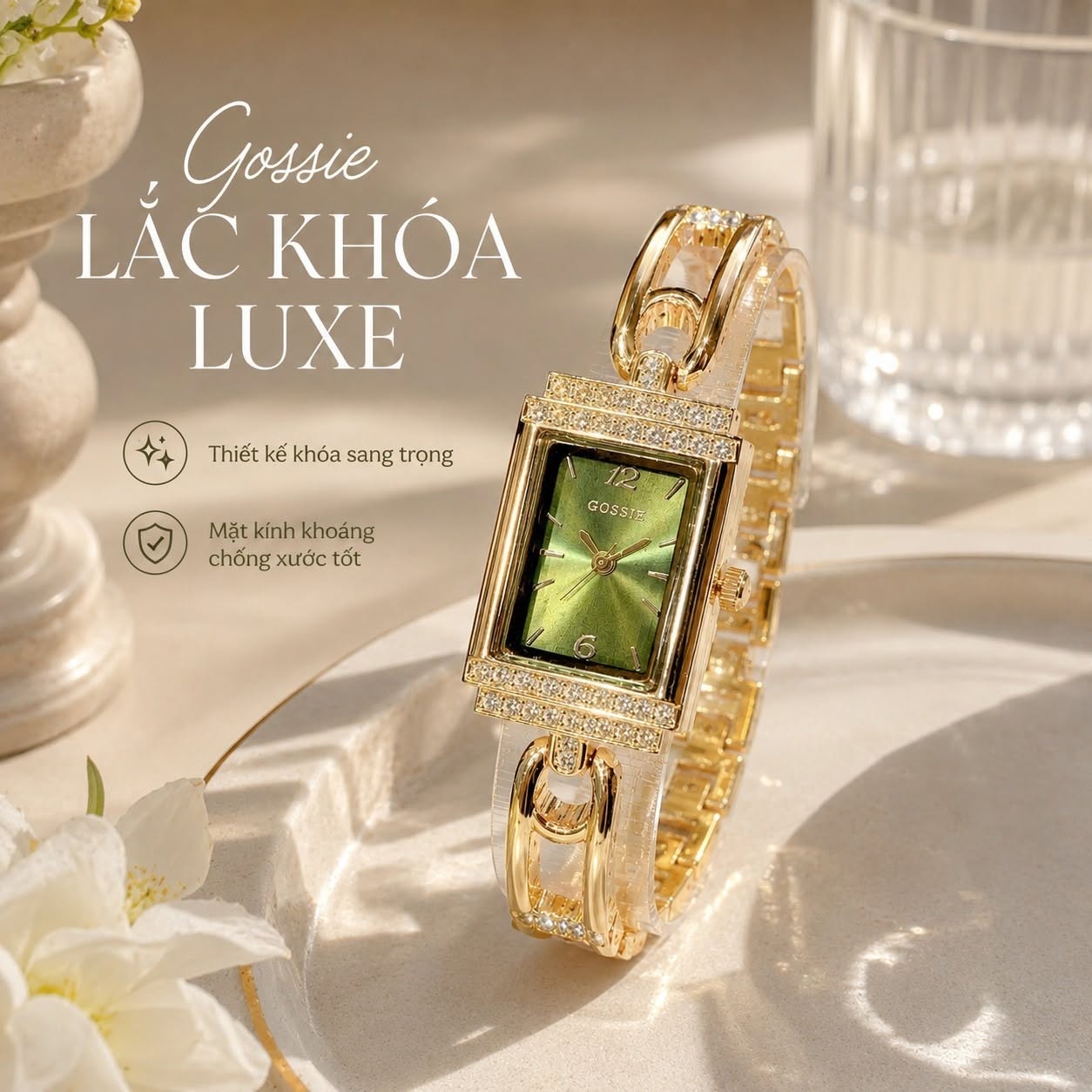 Gossie Lắc Khoá Luxe