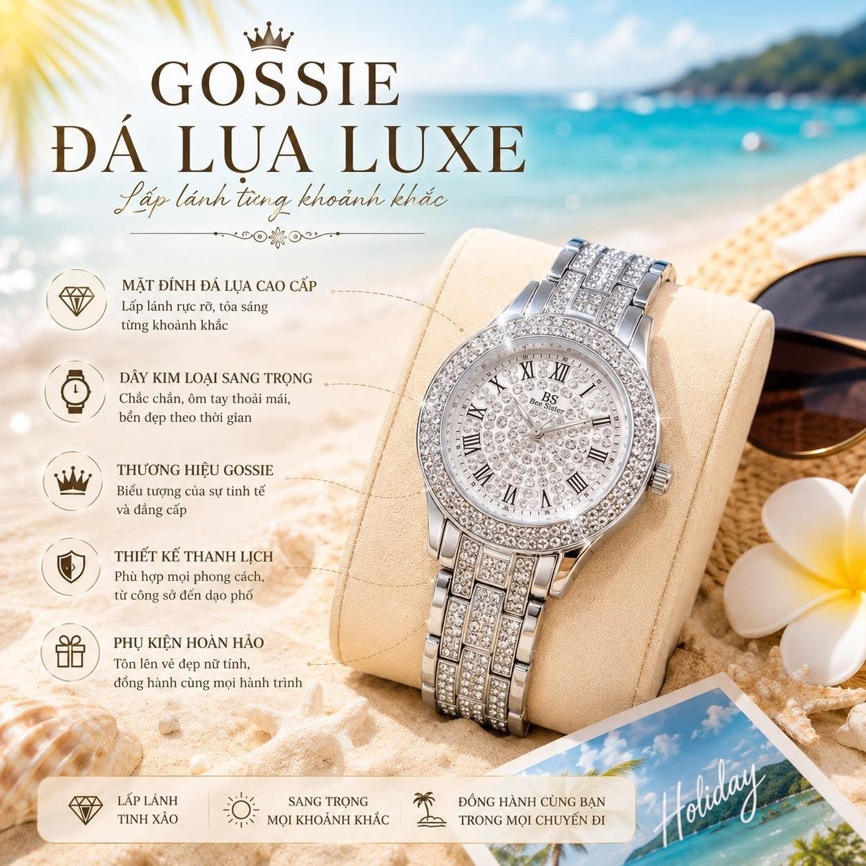 Gossie Đá Lụa Luxe