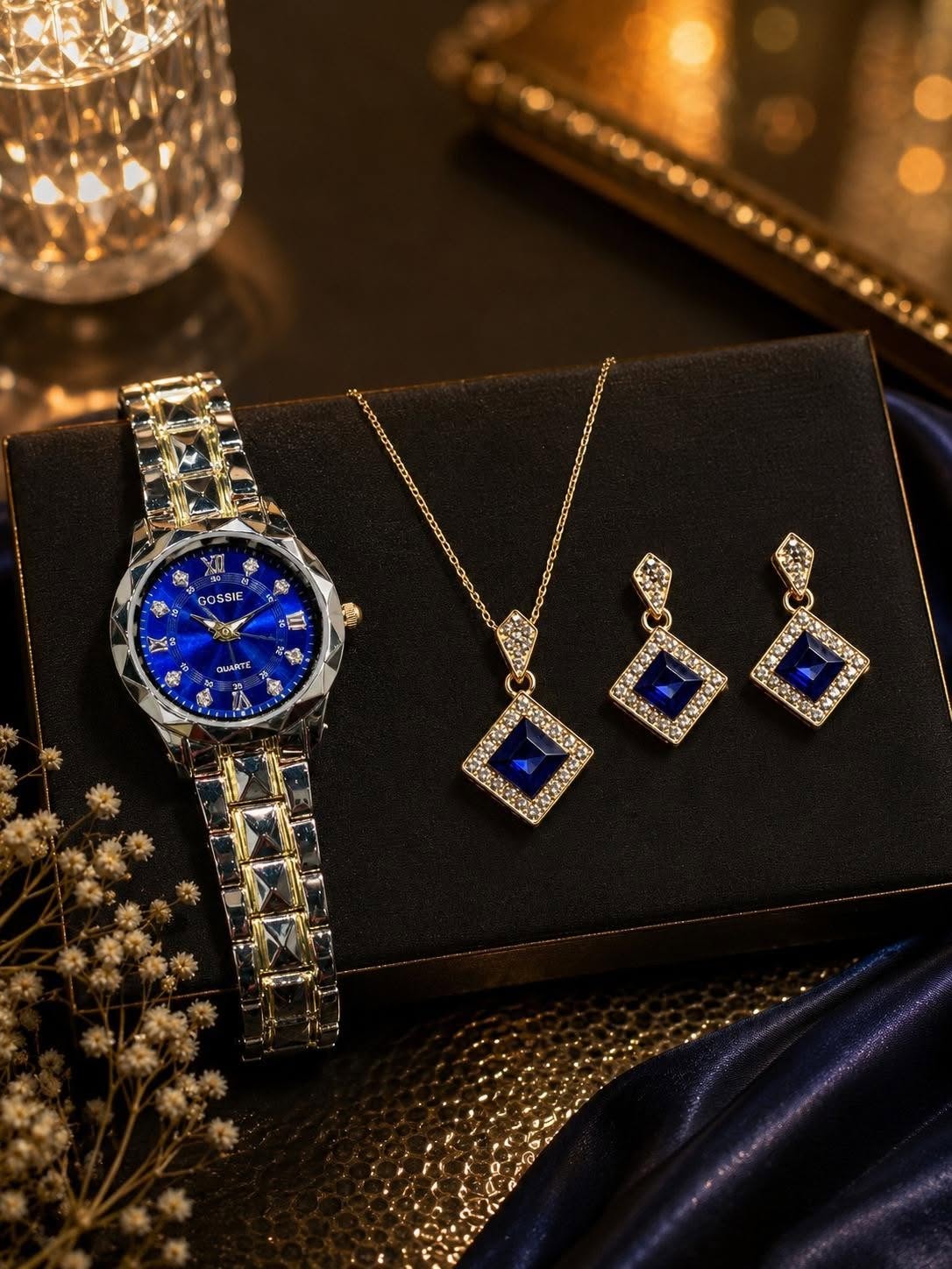 Set Kim Cương Sapphire Hoàng Gia - ảnh 4